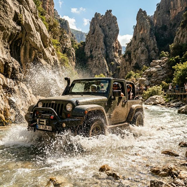 Saklıkent Jeep Safari: Adrenalin ve Macera Dolu Bir Gün