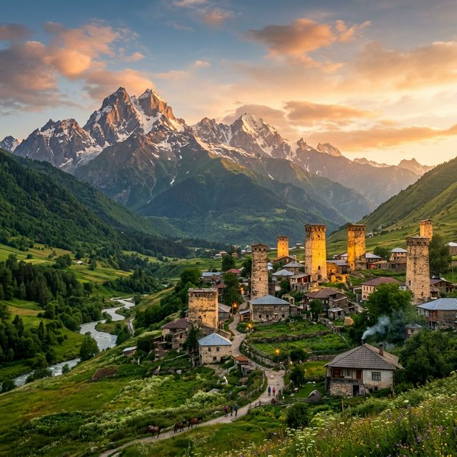 GÜRCİSTAN SVANETİ TURU – KAFKASLARIN KALBİ